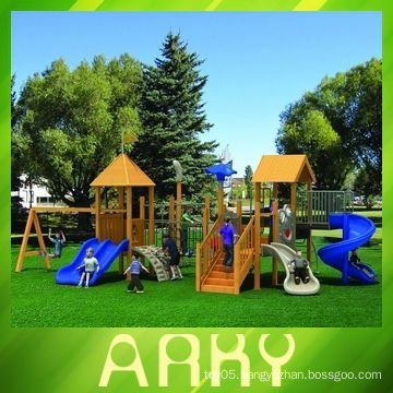 High Quality Wooden Amusement Play Equipment